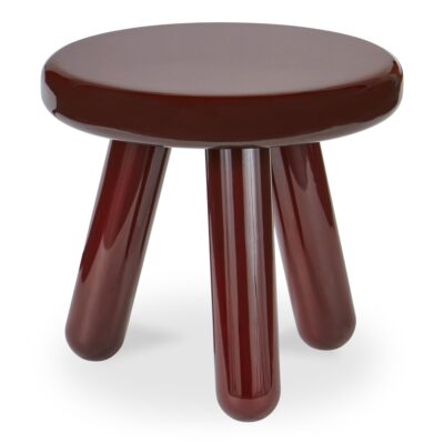 Joy Accent Table Deep Red Lacquer EW-1020-22 EW 1020 22 02