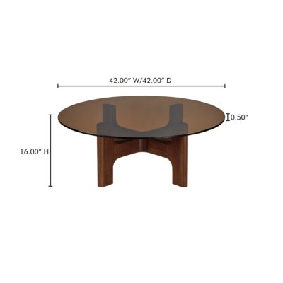 Luke Coffe Table Amber EW-1021-21-0 EW 1021 21 0 70