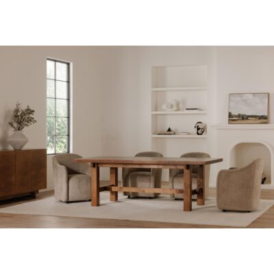 Mikoshi Small Dining Table Vintage Brown EW-1025-03-0 EW 1025 03 0 50