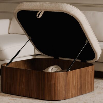 Sonny Ottoman Walnut EW-1030-03 EW 1030 03 10