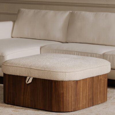 Sonny Ottoman Walnut EW-1030-03 EW 1030 03 12