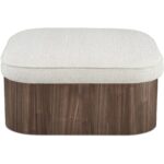 Sonny Ottoman Walnut EW-1030-03 EW 1030 03 Sonny back shadsilo