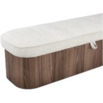 Sonny Bench Walnut EW-1031-03 EW 1031 03 Sonny closeup01 shadsilo