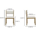 Villetta Dining Chair Stripe - Set of Two 19 Villetta Dining Chair Stripe - Set of Two EW-1032-37 EW 1032 37 70
