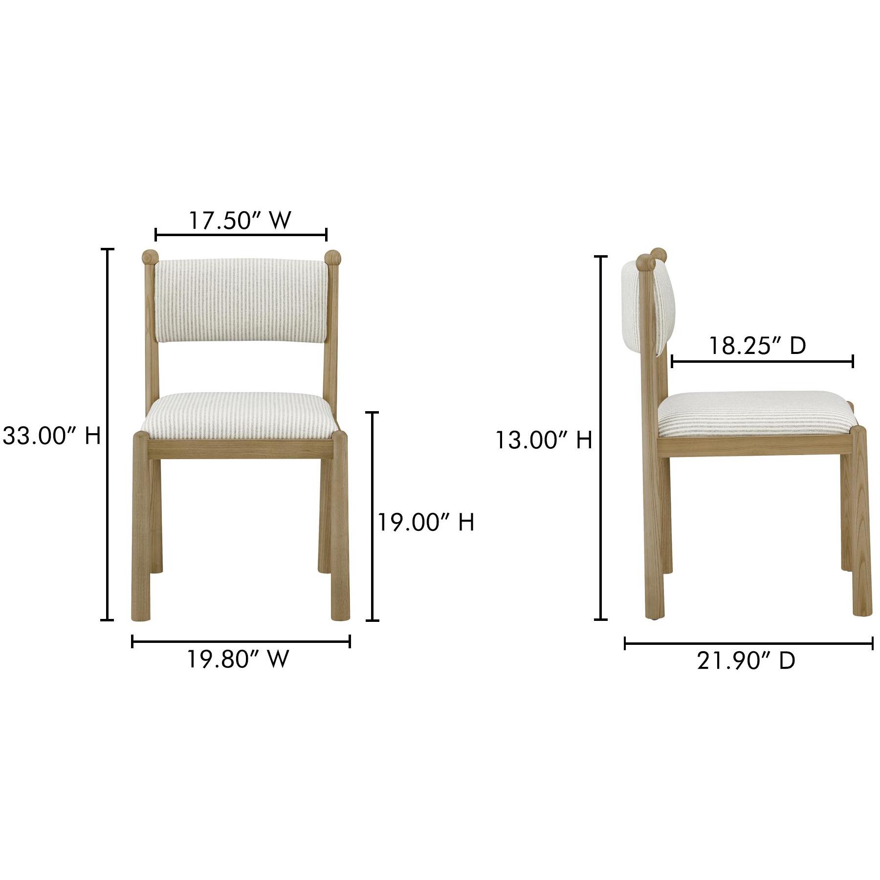 Villetta Dining Chair Stripe - Set of Two 10 Villetta Dining Chair Stripe - Set of Two - Image 10
