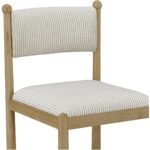 Villetta Dining Chair Stripe - Set of Two 14 Villetta Dining Chair Stripe - Set of Two EW-1032-37 EW 1032 37 Villetta closeup02 shadsilo