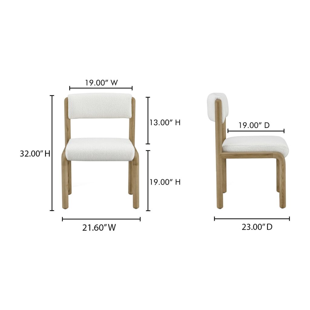 April Dining Chair White-Set Of Two - Image 8