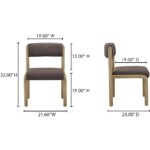 April Dining Chair Deep Brown-Set Of Two 15 April Dining Chair Deep Brown-Set Of Two EW-1033-20 EW 1033 20 70
