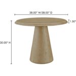 Tutto Cafe Table Natural EW-1034-24-0 EW 1034 24 0 70