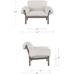 Cardero Lounge Chair Ivory 19 Cardero Lounge Chair Ivory EW-1038-05 EW 1038 05 70