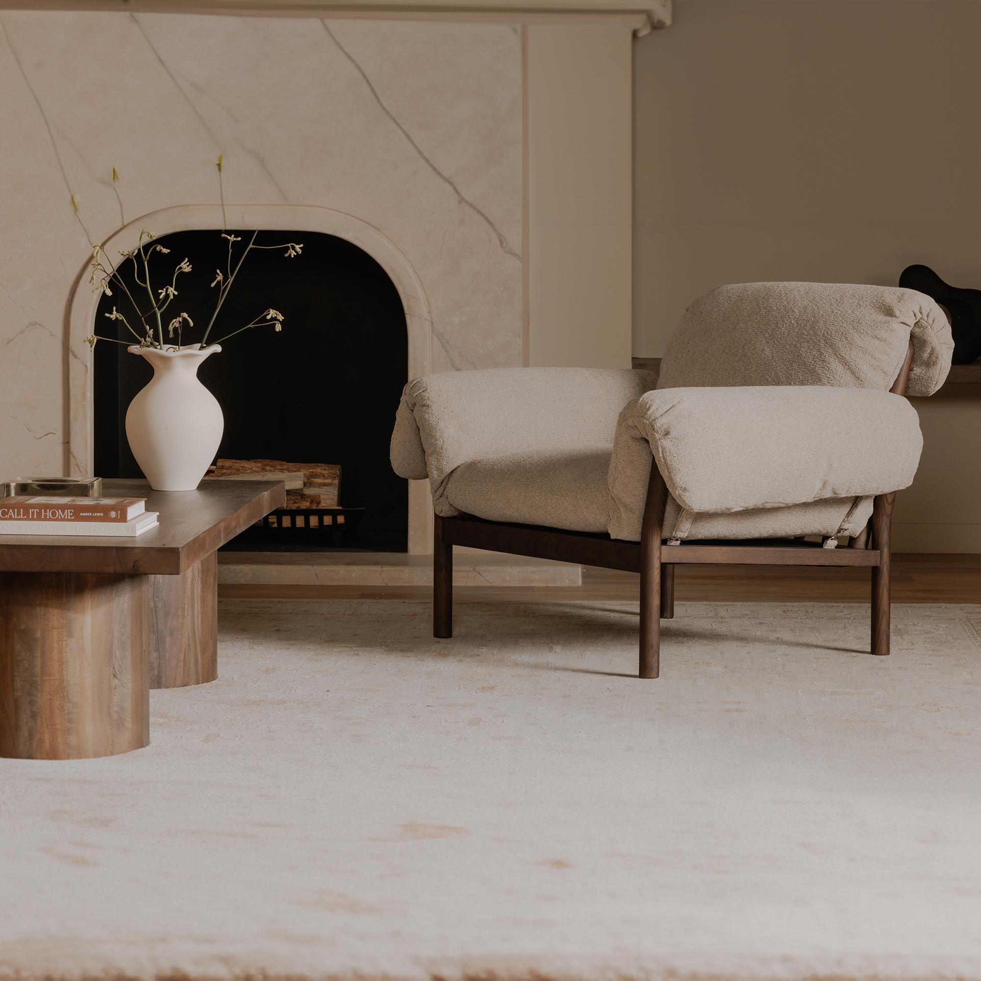 Cardero Lounge Chair Beige 9 Cardero Lounge Chair Beige - Image 9