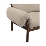 Cardero Lounge Chair Beige 14 Cardero Lounge Chair Beige EW-1038-34 EW 1038 34 Cardero closeup shadsilo