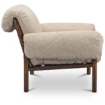 Cardero Lounge Chair Beige 12 Cardero Lounge Chair Beige EW-1038-34 EW 1038 34 Cardero side right shadsilo