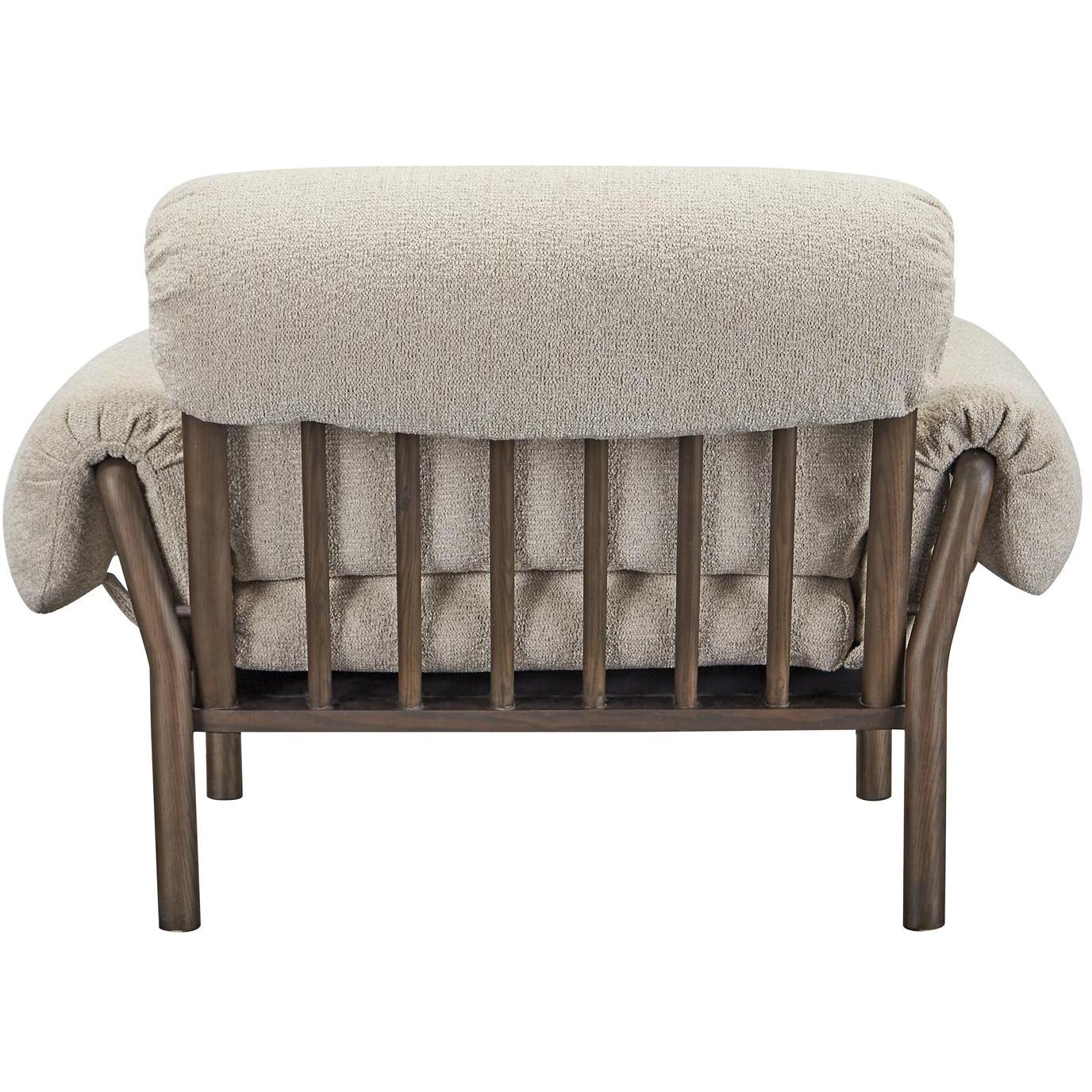 Cardero Lounge Chair Beige 4 Cardero Lounge Chair Beige - Image 4