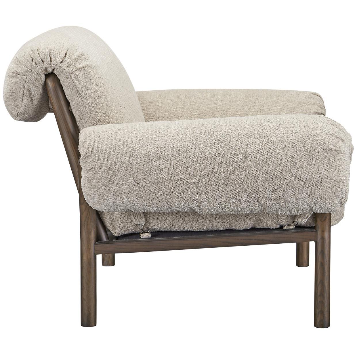Cardero Lounge Chair Beige 3 Cardero Lounge Chair Beige - Image 3
