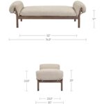 Cardero Daybed Beige 21 Cardero Daybed Beige EW-1039-34 EW 1039 34 70