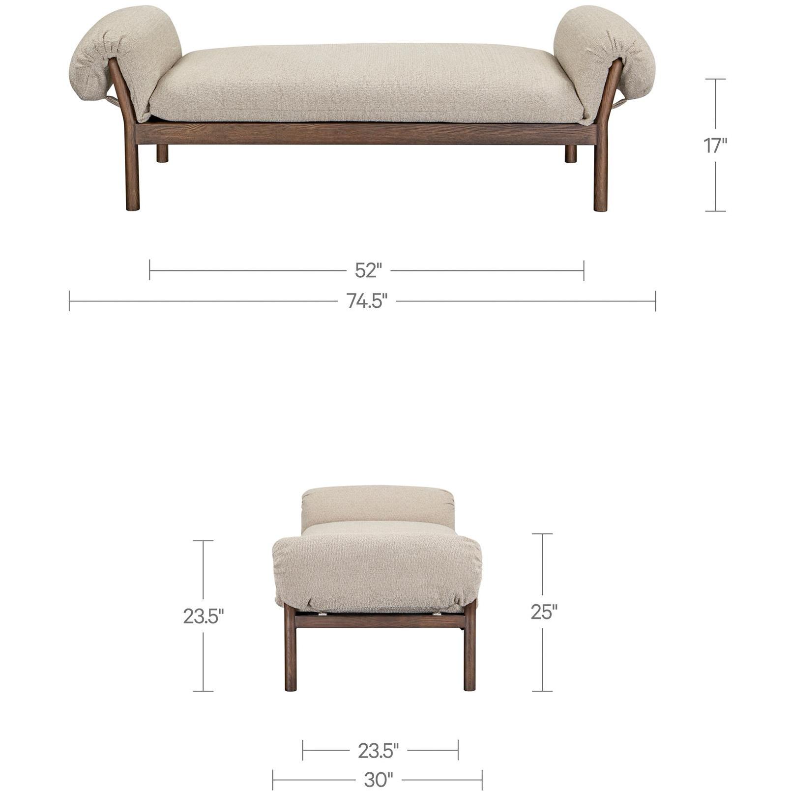 Cardero Daybed Beige 11 Cardero Daybed Beige - Image 11