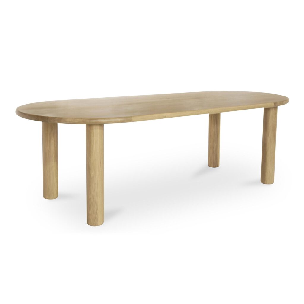 Milo Large Dining Table Oak - Image 2