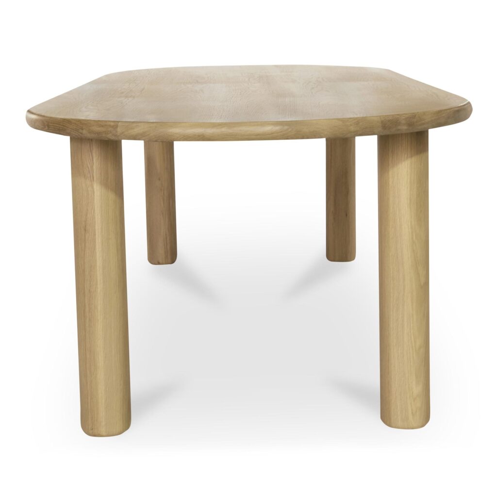 Milo Large Dining Table Oak - Image 3