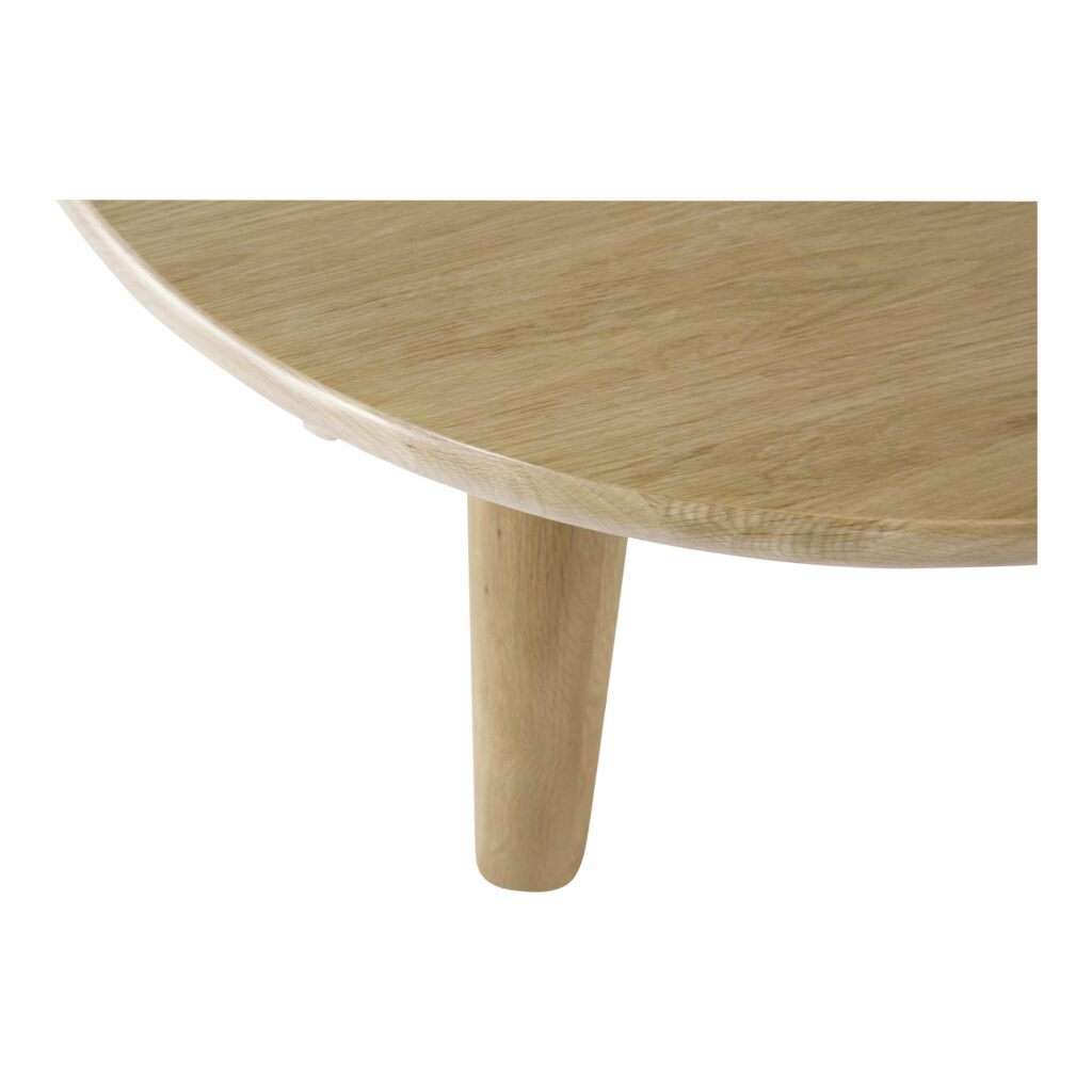 Milo Round Dining Table Oak - Image 4