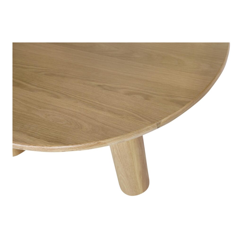 Milo Round Dining Table Oak - Image 5