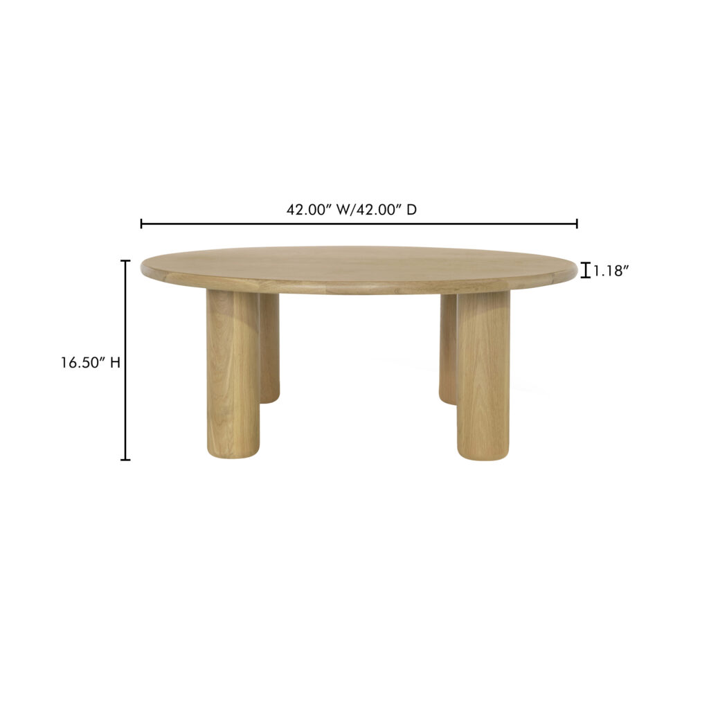 Milo Coffee Table Oak - Image 7