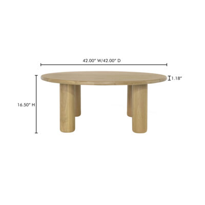 Milo Coffee Table Oak FC-1004-24-0 FC 1004 24 0 70