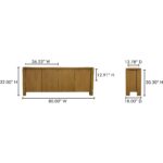 Brook Sideboard Country Oak FC-1007-03 FC 1007 03 70