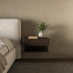 Jonah Floating Nightstand Dark Brown FC-1009-20 FC 1009 20 10