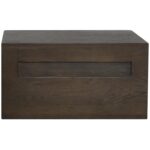 Jonah Floating Nightstand Dark Brown FC-1009-20 FC 1009 20 Jonah back shadsilo
