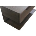 Jonah Floating Nightstand Dark Brown FC-1009-20 FC 1009 20 Jonah closeup shadsilo