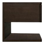 Jonah Floating Nightstand Dark Brown FC-1009-20 FC 1009 20 Jonah side right01 shadsilo
