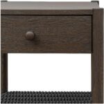 Millie Nightstand Dark Brown FC-1010-20 FC 1010 20 Millie closeup01 shadsilo
