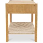 Millie Nightstand Natural FC-1010-24 FC 1010 24 Millie back shadsilo