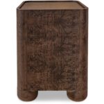 Gibson Nightstand Dark Brown FC-1011-20 FC 1011 20 Gibson side right01 shadsilo