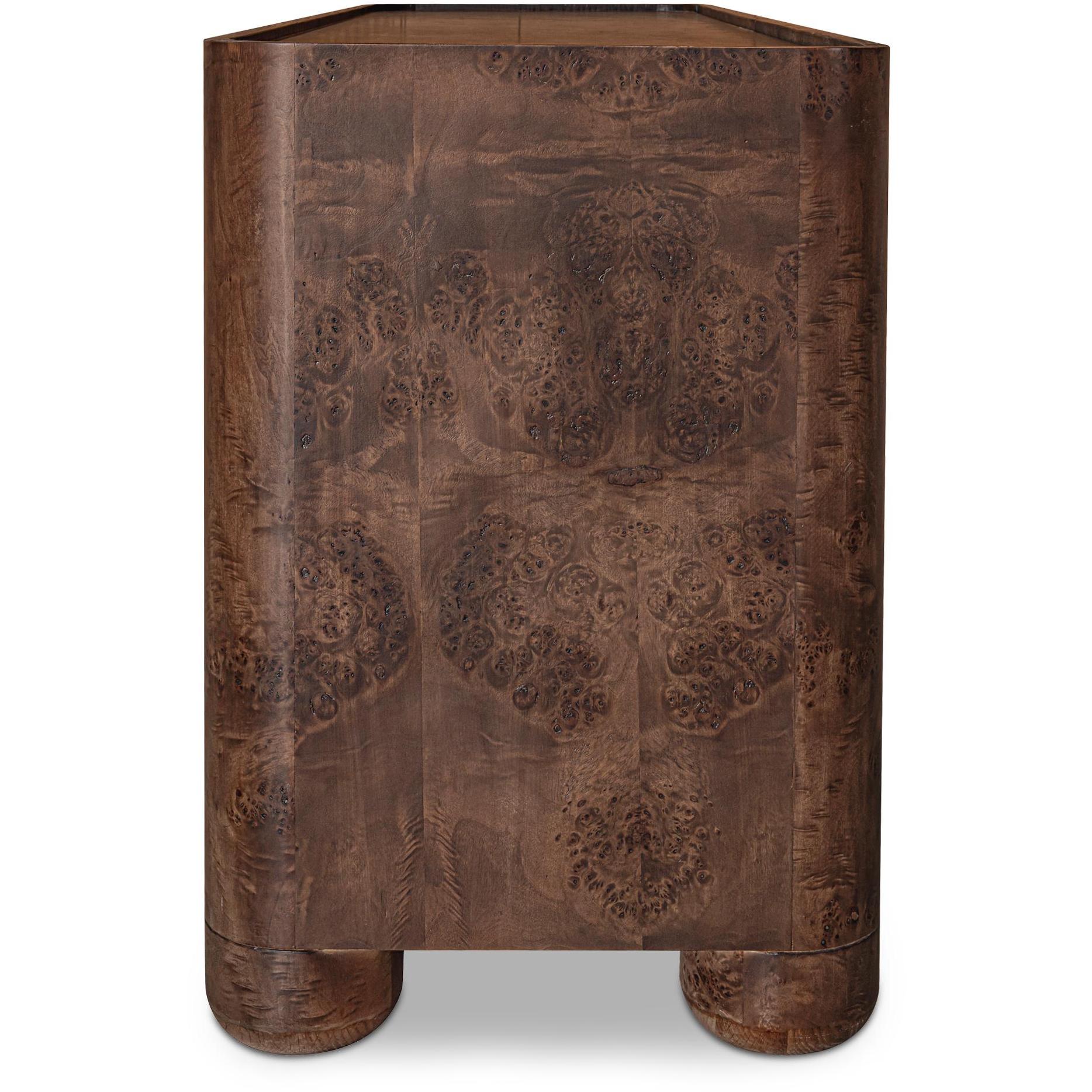 Gibson 6 Drawer Dresser Dark Brown 3 Gibson 6 Drawer Dresser Dark Brown - Image 3