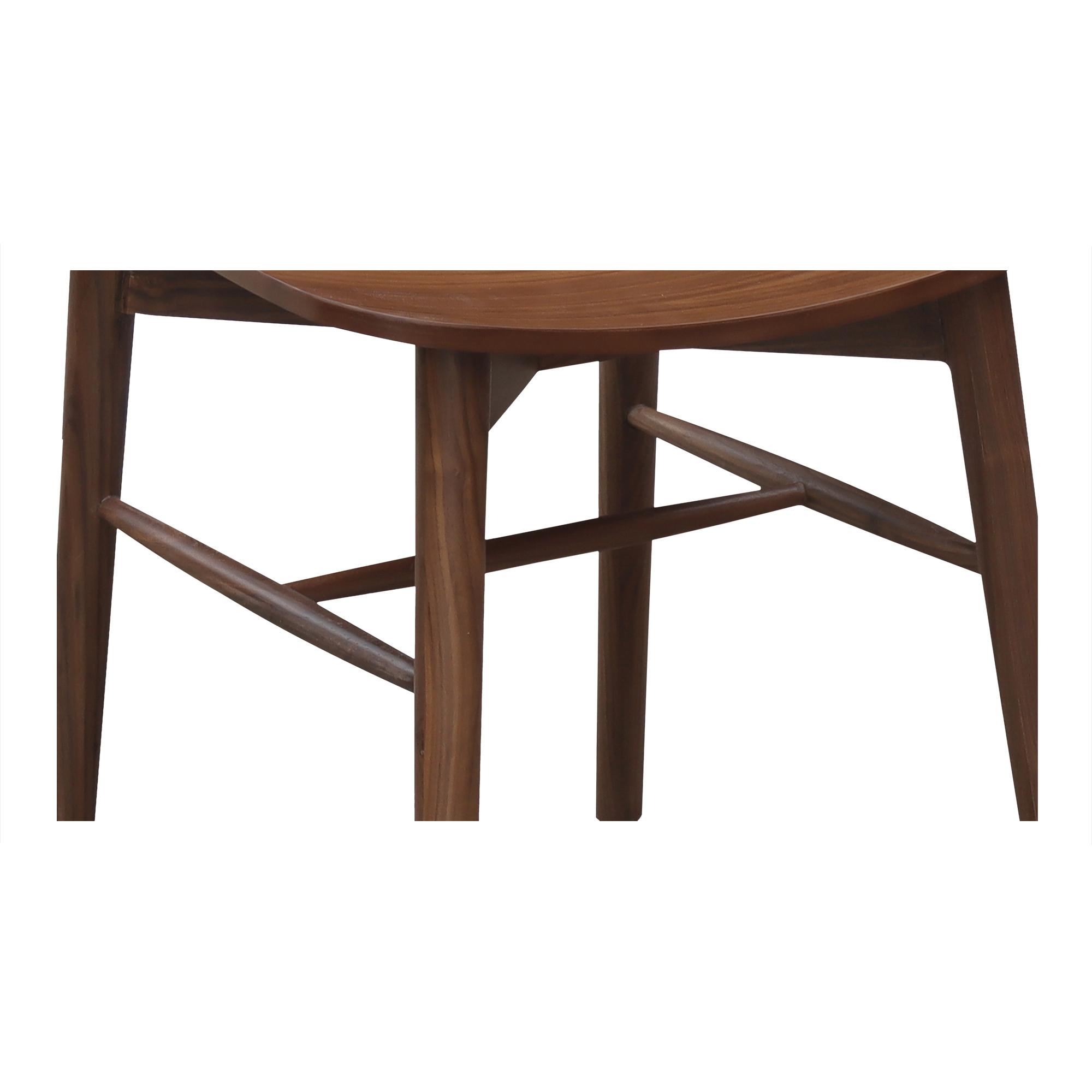Marley Dining Chair Walnut-Set of Two 6 Marley Dining Chair Walnut-Set of Two - Image 6