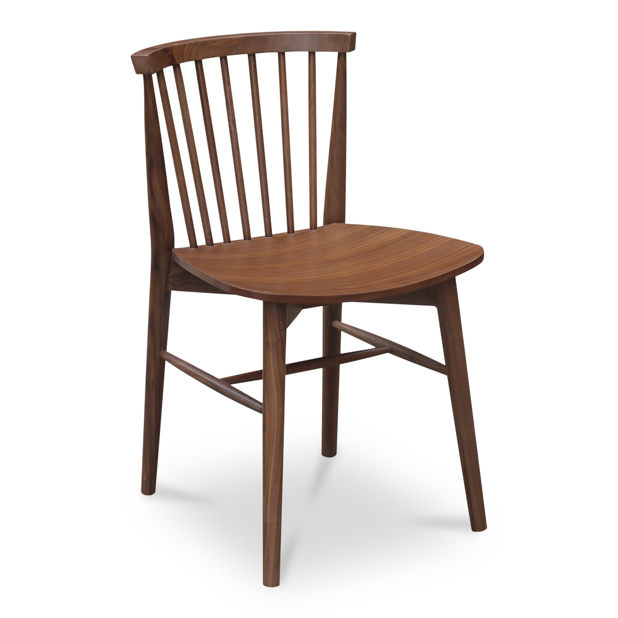 Marley Dining Chair Walnut-Set of Two 2 Marley Dining Chair Walnut-Set of Two - Image 2