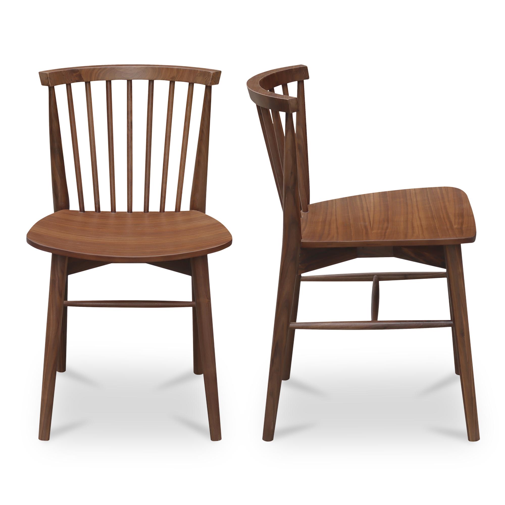 Marley Dining Chair Walnut-Set of Two 3 Marley Dining Chair Walnut-Set of Two - Image 3