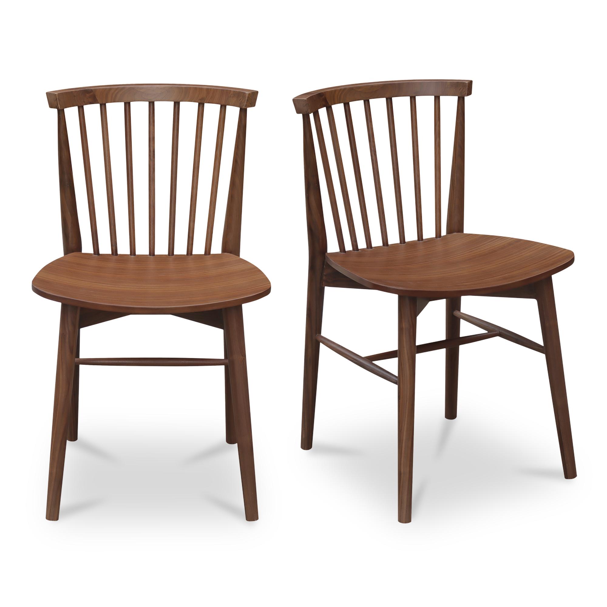 Marley Dining Chair Walnut-Set of Two 1 Marley Dining Chair Walnut-Set of Two