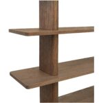 Casey Large Bookcase Dark Brown FC-1015-20 FC 1015 20 Casey closeup01 shadsilo