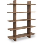Casey Large Bookcase Dark Brown FC-1015-20 FC 1015 20 Casey diagR shadsilo