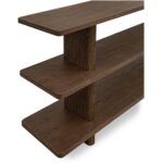 Casey Small Bookcase Dark Brown FC-1016-20 FC 1016 20 Casey closeup01 shadsilo