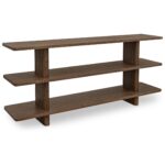 Casey Small Bookcase Dark Brown FC-1016-20 FC 1016 20 Casey diagR shadsilo