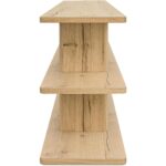 Casey Small Bookcase Rustic Oak FC-1016-24 FC 1016 24 Casey side right shadsilo