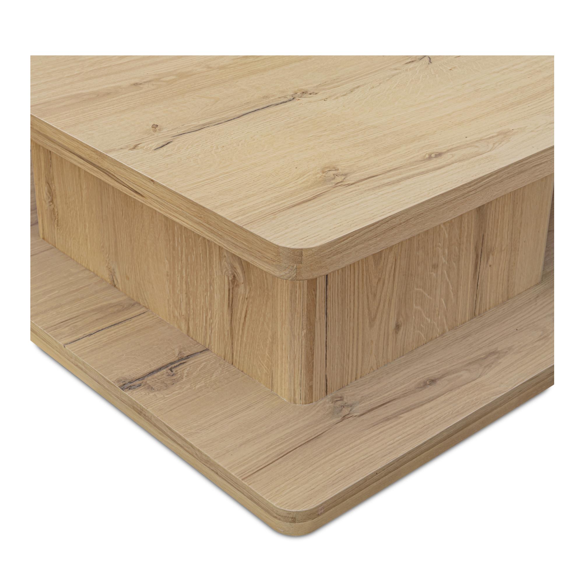 Casey Large Coffee Table Rustic Oak 5 Casey Large Coffee Table Rustic Oak - Image 5