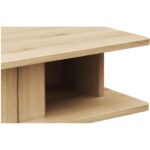 Casey Small Coffee Table Rustic Oak FC-1018-24 FC 1018 24 Casey closeup01 shadsilo
