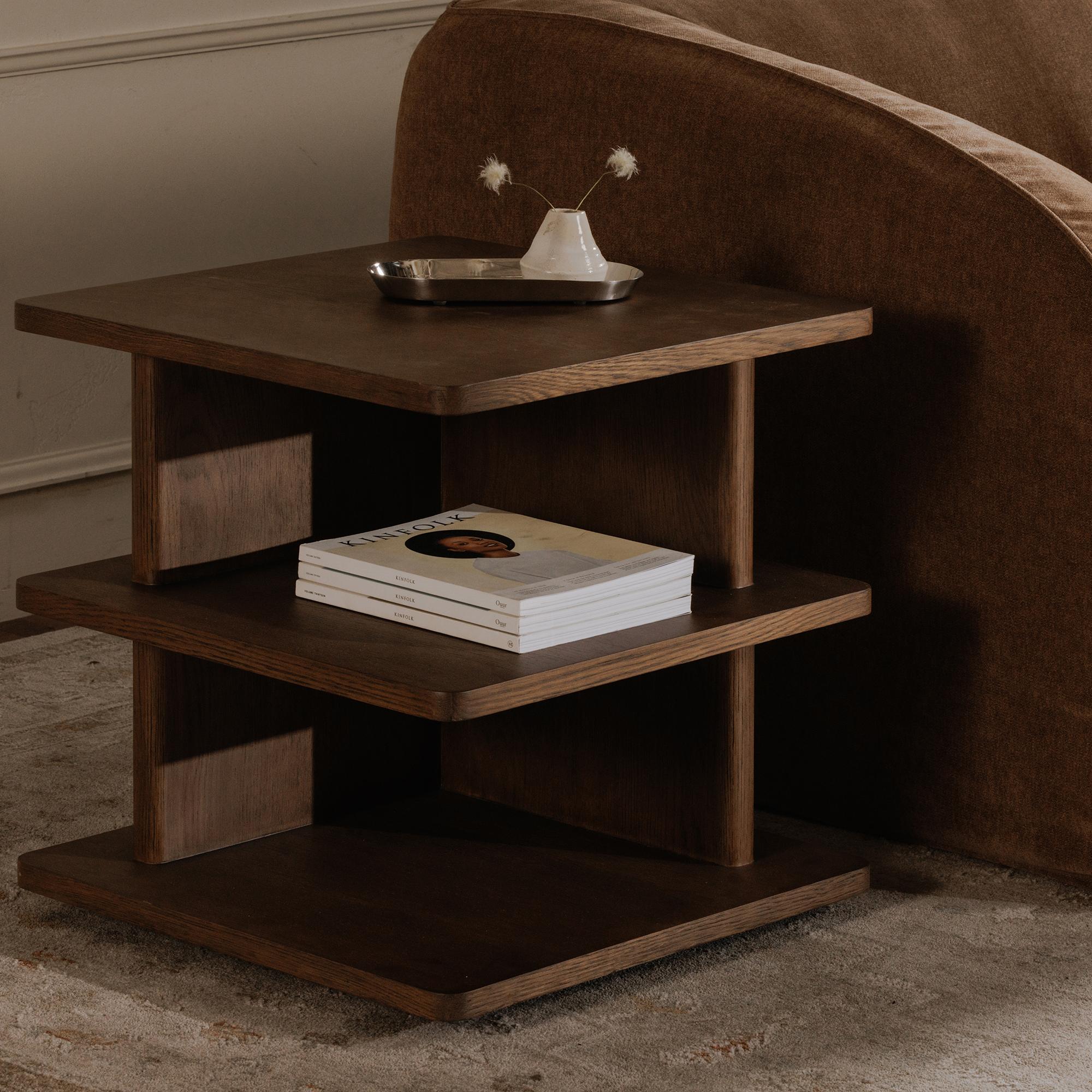 Casey Side Table Dark Brown 6 Casey Side Table Dark Brown - Image 6
