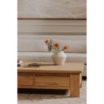 Graham Storage Coffee Table Rustic Oak FC-1020-24 FC 1020 24 11