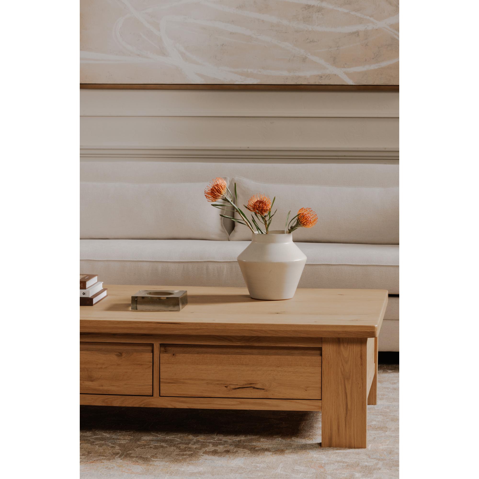 Graham Storage Coffee Table Rustic Oak 7 Graham Storage Coffee Table Rustic Oak - Image 7